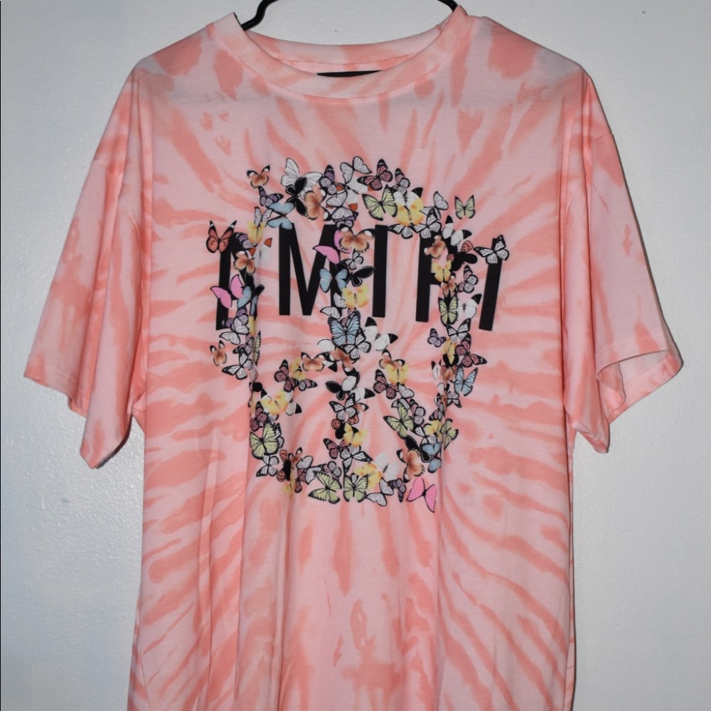 AMIRI SS20 Peace butterfly tie dye t-shirt